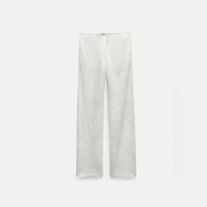 NWT jacquard knit pants Zara XS